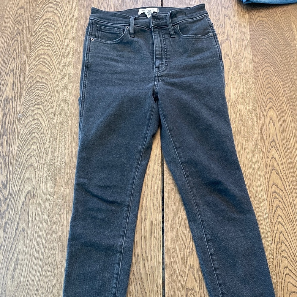 Madewell high rise skinny jean